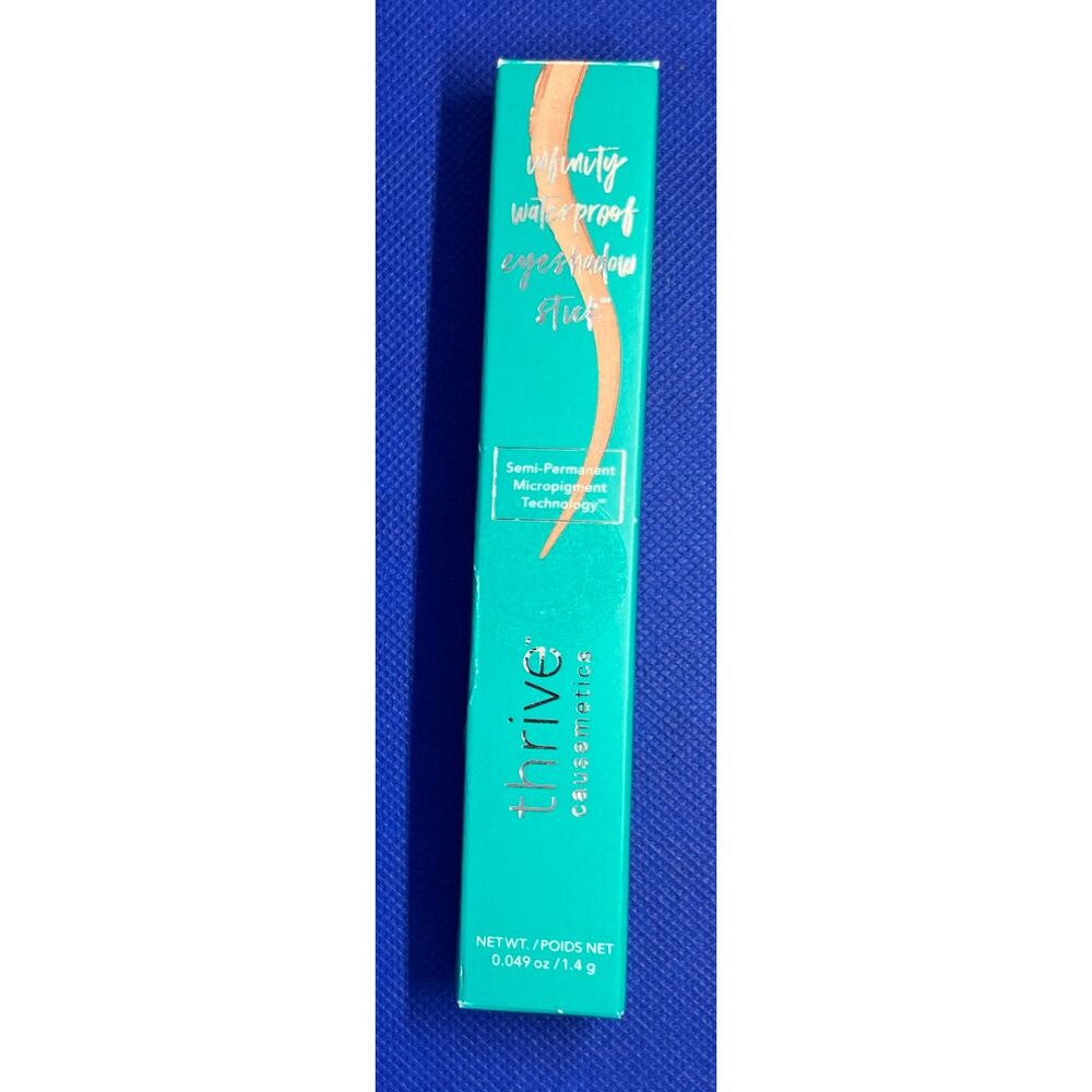 Thrive Causemetics Infinity Waterproof Eyeshadow Stick Nikki Blush Gold  NIB